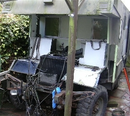 view with front removed
